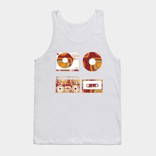 retro music Tank Top